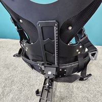 Kit de Soporte Frontal GreenValley Ligrip para Escáner Portátil LiGrip O2 Flagship SLAM LiDAR Cobertura Total Negro