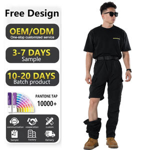 Pantalones Tácticos 2 en 1 de Secado Rápido para <span class=keywords><strong>Hombre</strong></span>, Pantalones Cargo Cortos Desmontables, Ligeros, de Cintura Media, para Senderismo, Caza y Trabajo - Product Image 2