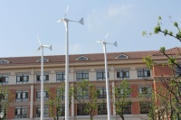 L'éolienne à turbine à axe horizontal de 5kW utilise une installation facile, éolienne hors réseau de 220V 380V 10kw pour la maison