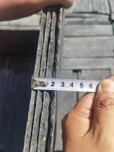 Carreau d'ardoise en pierre naturelle moins cher pour la décoration murale de carreaux de toiture - Product Image 5