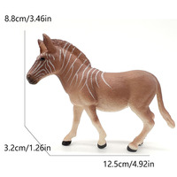Figurines d'animaux de ferme en PVC à assembler : Taureau Hastings, Kangourou, Lapin, Cochon, Grand Canard Jaune, Oie Jaune Tachetée, Coq