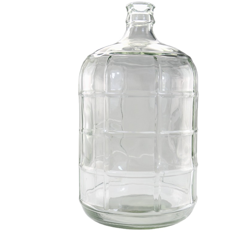 Garrafas de água de vidro grande Carboy para vinho de frutas e água de alta qualidade, 1 galão, 3 galões e 5 galões