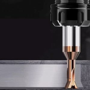 フライトカッター30 45 60 75度アルミ合金ステンレス鋼4フルート固体カーバイド<span class=keywords><strong>Dovetail</strong></span>工場卸売 - Product Image 4