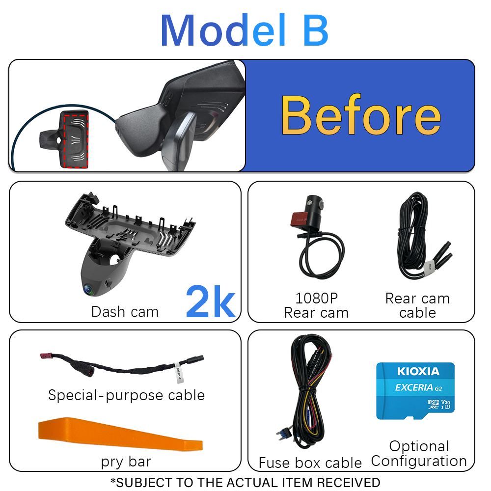 Modello B 2K anteriore+posteriore