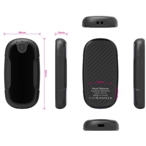 Calentador <span class=keywords><strong>de</strong></span> Manos Recargable Eléctrico para Trabajadores <span class=keywords><strong>de</strong></span> Turnos Nocturnos, Trabajos al Aire Libre, Almacenes, Electricistas, Bolsillo Calefactado Portátil <span class=keywords><strong>de</strong></span> 2000-3000 mAh - Product Image 2