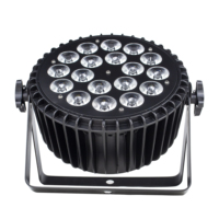Projecteur LED Par 18 pièces 4 en 1 5 en 1 6 en 1 RGBW en aluminium moulé plat, éclairage de scène, projecteur pour mariage, fête, DJ, discothèque, club