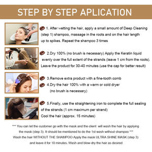 Terapi Rambut Protein CAVIAR Maxkera Keratin Perawatan Rambut Lurus Sistem Perbaikan Rambut Harga Pabrik - Product Image 6