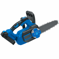 Scie à chaîne électrique sans balais OEM 300 mm avec pompe à huile automatique 24000 tr/min, outil de coupe du bois compatible avec l'interface Makita