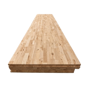 Rubber Wood Finger Joint <b>Laminated</b> Board C Face Smooth Surface Durable Wood <b>Sheet</b> for Furniture - Product Image 1
