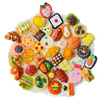 Breloques en résine plates mignonnes pour slime, breloques décoratives kawaii aléatoires pour étuis, slime, scrapbooking, artisanat, acrylique