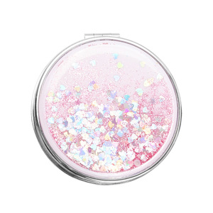 Espejo de Bolsillo Personalizado, Ecológico, Mini Espejos de Mano con Brillantina, Doble Cara, Decorativo, Rectangular, Estilo Hogar - Product Image 6