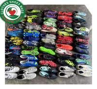 Toptan uluslararası markalı ikinci el sneaker ayakkabı spor kullanılan futbol futbol ayakkabıları orijinal markalı balya erkekler için