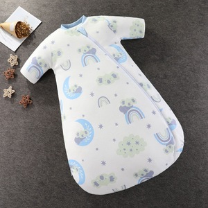 Pijama de algodón grueso y cálido para recién nacidos, sacos de dormir para bebés de invierno, 75-95cm - Product Image 6