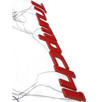 Lettres lumineuses LED 3D personnalisées avec halo, en acier inoxydable brossé SUS304, enseignes rétroéclairées pour logo mural d'entreprise et branding