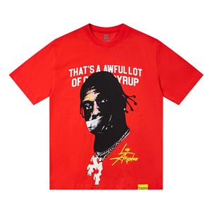 Camiseta Vintage de Halloween Aloks, 100% Algodón, 240g, Estilo Urbano, Estampado Hip Hop, Top Informal de Verano - Product Image 6
