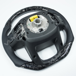 Volante de Fibra de Carbono Personalizado para GMC <span class=keywords><strong>SIERRA</strong></span> Yukon C6 C7 C8 1500 2500 3500 2021 2022 - Product Image 6