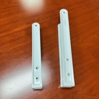 Supports muraux triangulaires modernes en acier, pliables et repliables, couleur personnalisée pour un rangement gain de place, revêtement en poudre