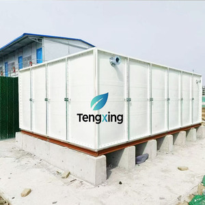 Tanque de Agua Modular de Fibra de Vidrio Moldeada, Compuesto de FRP, Pre-fabricado - Product Image 4