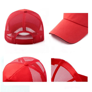 Casquette de baseball personnalisée avec logo, panneau en maille, fermeture snapback, brodée ou sérigraphiée, casquette promotionnelle décontractée pour le sport - Product Image 3