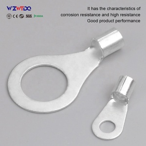 Conector de Cable Circular Tipo O <span class=keywords><strong>El</strong></span>éctrico OT/RNB, Sin Aislamiento, Terminal de Cobre, Chapado en <span class=keywords><strong>Estaño</strong></span> y Plata, Suministro de Fábrica - Product Image 5