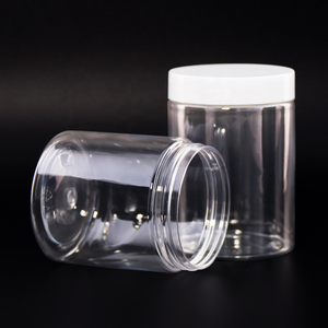 Tarro transparente de plástico PET de grado alimenticio 80ml 100mL 120ml 150ml 250ml con tapa blanca Contenedor de plástico Cartones Botellas de plástico 1 Uds - Product Image 5