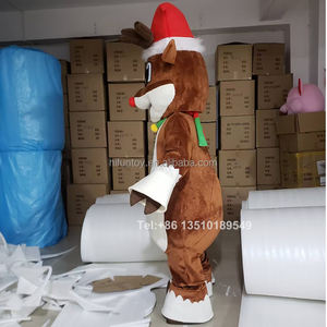Funtoys-Elan <span class=keywords><strong>de</strong></span> Noël, <span class=keywords><strong>cerf</strong></span>, orignal, mascotte personnalisée, costume <span class=keywords><strong>de</strong></span> dessin animé pour adulte, Halloween, carnaval, anime - Product Image 2