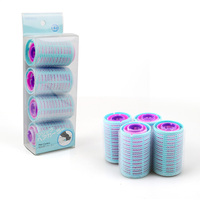 Bande de fixation colorée Accessoires pour cheveux en nylon Pinces à cheveux Logo personnalisé Crochet et boucle