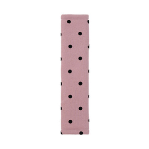 Protectores de hombro para cinturón de seguridad de coche, cubierta de tela gris con lunares para mayor seguridad y comodidad, decoración de verano - Product Image 4