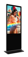 Écran publicitaire LCD intérieur 43 50 55 65 75 pouces, sur pied, Android en option, écran tactile, télécommande, CMS