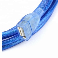 Câble d'extension USB de haute qualité 30AWG 28AWG 26AWG en cuivre nu, Type A mâle vers femelle, 50 cm 1 m