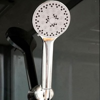 Cabine de douche de luxe moderne d'angle, étanche, avec cadre en verre trempé brossé, combinaison douche hammam sauna et massage