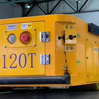 Robot Agv guidé automatisé de manutention de matériaux lourds de 120 tonnes