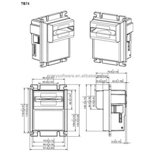 بيع بالجملة شعبية الولايات المتحدة بروتوكولات اتصال متعددة أعلى TB74 فاتورة متقبل لـ - Product Image 2
