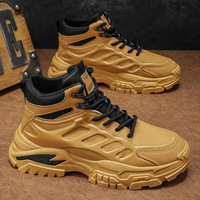 Chaussures de randonnée pour hommes de qualité supérieure, semelle épaisse antidérapante, logo personnalisé disponible, marque de créateur