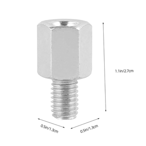 Adaptador Roscado Hexagonal M3 de Acero Inoxidable, Macho a Hembra, para Ensamblaje Industrial - Product Image 1