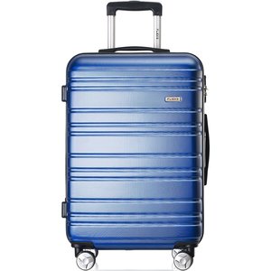 Valise trolley en ABS avec serrure à combinaison et fermeture éclair, unisexe, 28 pouces, bagage de voyage - Product Image 2