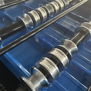 Máquinas de corte continuo de chapa metálica para techos en venta, máquina de fabricación de chapa de hierro para techos IBR de alta velocidad - Product Image 3