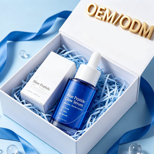 Sérum facial au cuivre bleu à marque privée, anti-rides, boostant le collagène, hydratant et réparateur pour la peau, fabrication OEM - Product Image 5