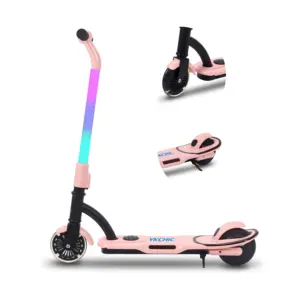 2022新款5.5英寸脚刹双发光车轮灯儿童电动滑板车