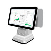 Sistema de Punto de Venta Todo en Uno de 15.6'' para Minoristas, Caja Registradora para Pequeñas Empresas