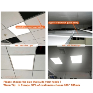 <span class=keywords><strong>LED</strong></span> panneau lumineux 595*595mm panneau de gypse plafonnier Lifud conducteur <span class=keywords><strong>plaque</strong></span> de guide de lumière Acrylique 600*600 600x600mm éclairage de bureau - Product Image 5