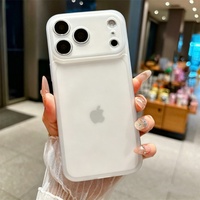 Coque de téléphone portable antichoc mate en TPU, vente en gros, pas chère, pour iPhone 17 Pro Max, 16, 15, 14, 13, 17 Air, 17 Pro, 16 Pro