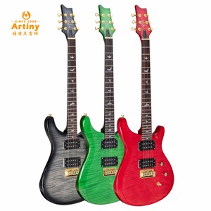 ARTINY prezzo all'ingrosso di alta qualità solido Mangany 6 stringhe LP stile chitarra elettrica - Product Image 1