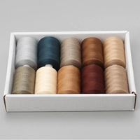 Fil à coudre de couleur, fil en polyester, bobine de fil à coudre, machine à broder à la main, bobine pour kit de couture à domicile
