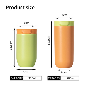 Houroffer Personalized Coffee <b>Mug</b> New Trending ODM 350ml Coffee Tumbler 304SS <b>Double</b> <b>Wall</b> Insulated Vacuum <b>Mug</b> - Product Image 5