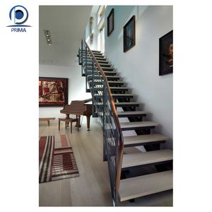 <span class=keywords><strong>Escalera</strong></span> Recta de Diseño Moderno Prima <span class=keywords><strong>para</strong></span> Villa, Modelos con Sensor de Movimiento de Luz de Fabricante Chino <span class=keywords><strong>para</strong></span> Escaleras de <span class=keywords><strong>Segundo</strong></span> <span class=keywords><strong>Piso</strong></span> - Product Image 3