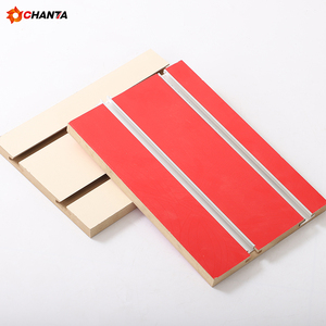 Placa Ranurada Moderna E1 de 2mm-18mm, Recubierta de Melamina Negra con Aspecto de Mármol, Resistente a la Humedad, Grado de Primera Clase, Certificada ISO para <span class=keywords><strong>MDF</strong></span> - Product Image 1