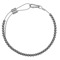 Anneau de maintien pour mât de drapeau, accessoires de mât, support de drapeau perlé, câble de maintien en acier inoxydable 304 pour halyard interne et externe