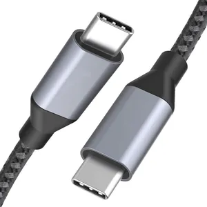 Type-c 5a 100w Fast Charging Mobile Phone Oem Usb Charger Cable Type C Cable Plug Data Line 1m