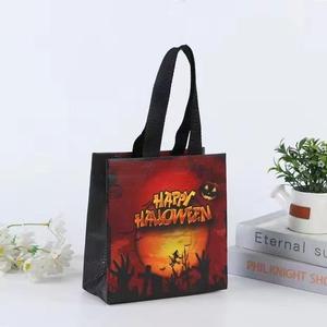 Borse Non tessute all'ingrosso di Halloween-Eco-Friendly riutilizzabili dolcetto o scherzetto sacchetti regalo con stampe personalizzate - Product Image 3